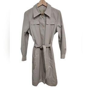 Vintage Forecaster Of Boston Classic Tan Trench Coat Small